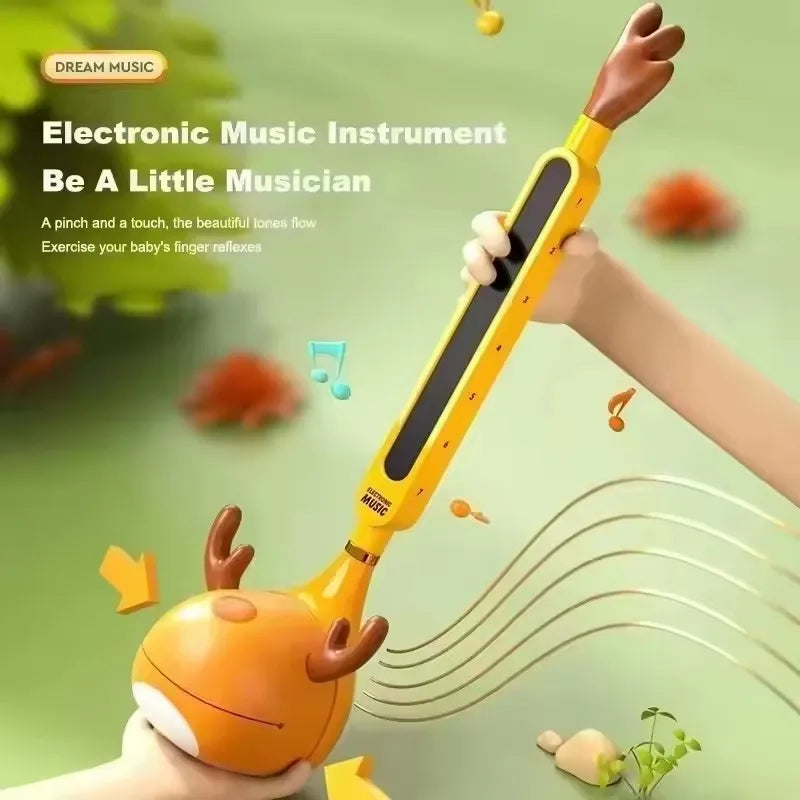 Otamatone Electronic Musical Instrument – Portable Synthesizer Toy for All Ages