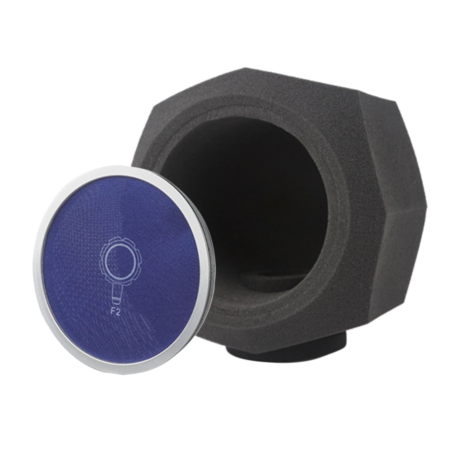 Portable Microphone Isolation Ball – Compact Foam Pop Filter Shield