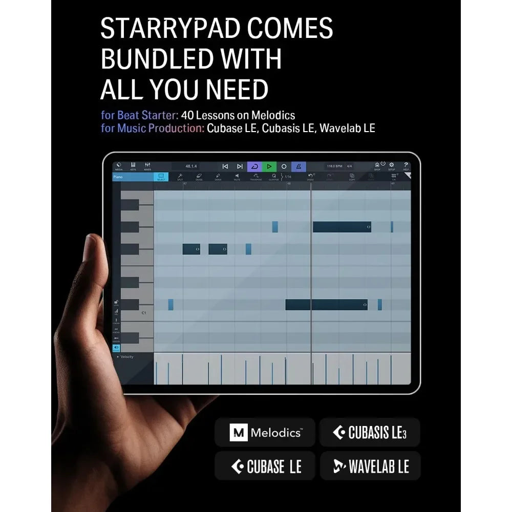 Donner Drum Pad Controller – Professional Drum Machine with Faders & Knobs for Music Production