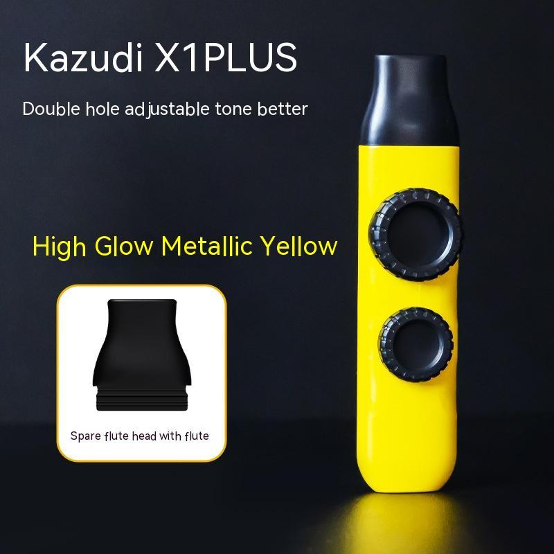 Double Flute Kazoo - Dual Hole Adjustable Sound