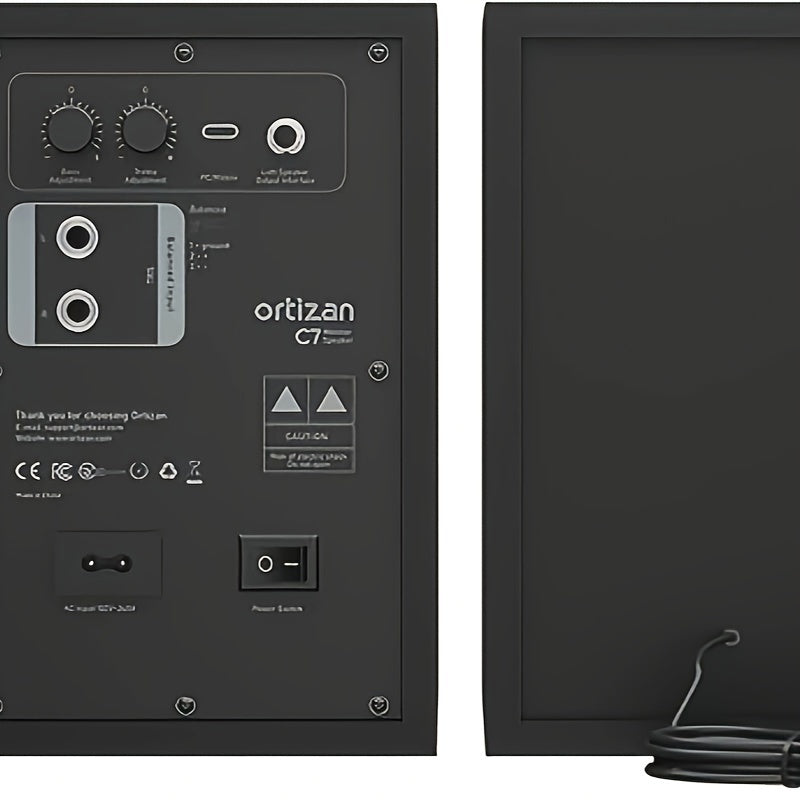 Dual-Mode Studio Monitors – Active Bluetooth 5.3 Near-Field Speakers for Home Studio
