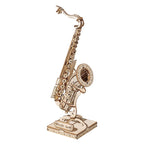 3D Musical Instrument Puzzle – Creative Wooden Model Kit