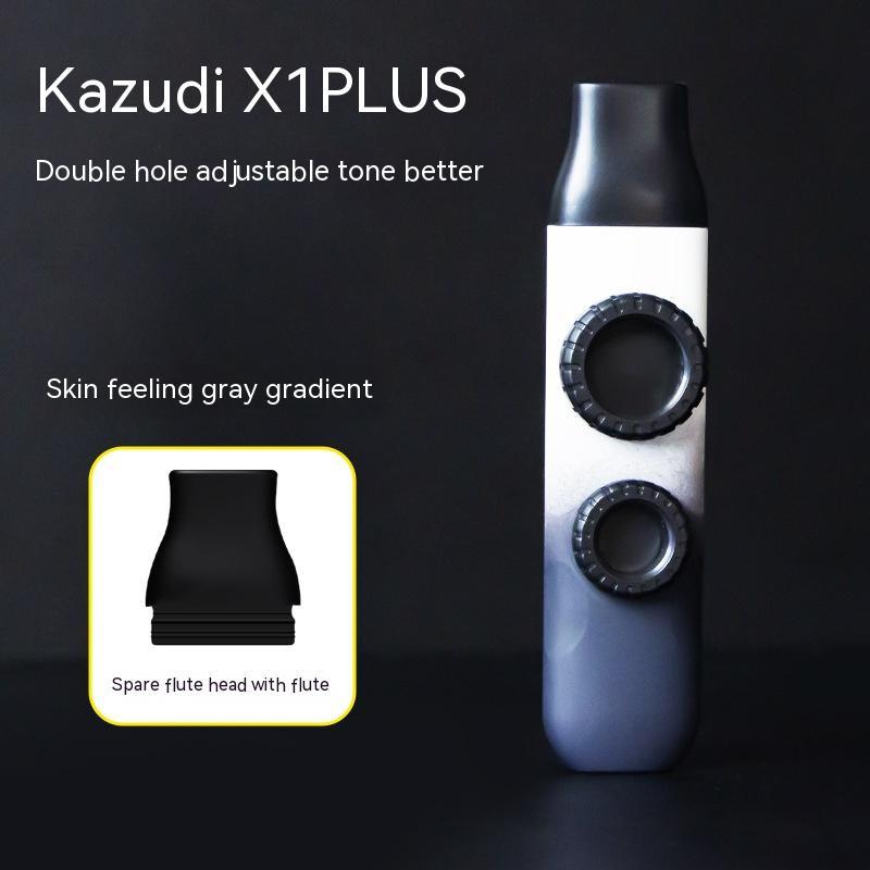 Double Flute Kazoo - Dual Hole Adjustable Sound