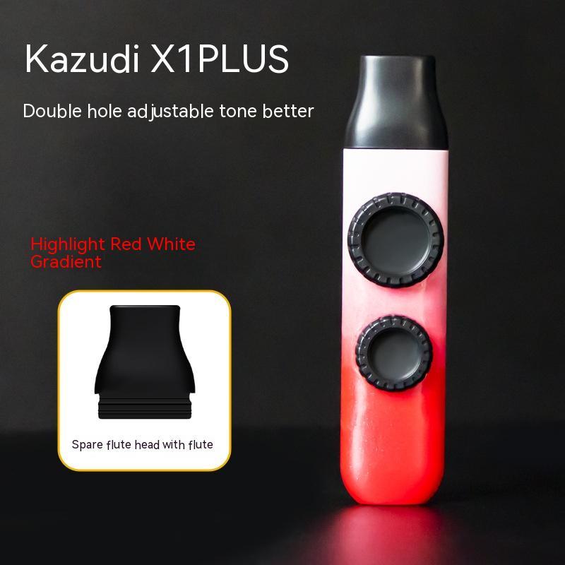 Double Flute Kazoo - Dual Hole Adjustable Sound