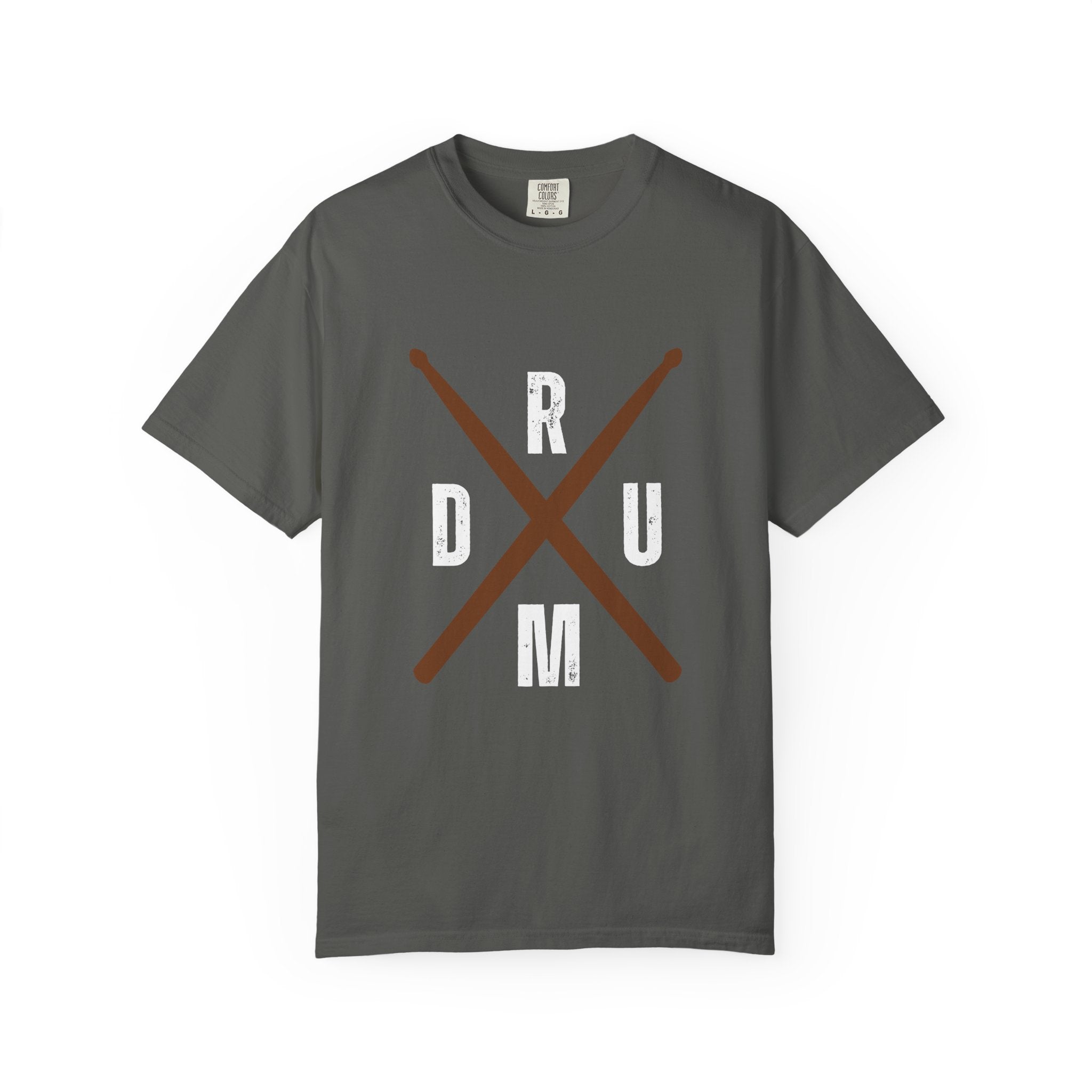 Drumstick Cross T-Shirt - Drummer Graphic Tee