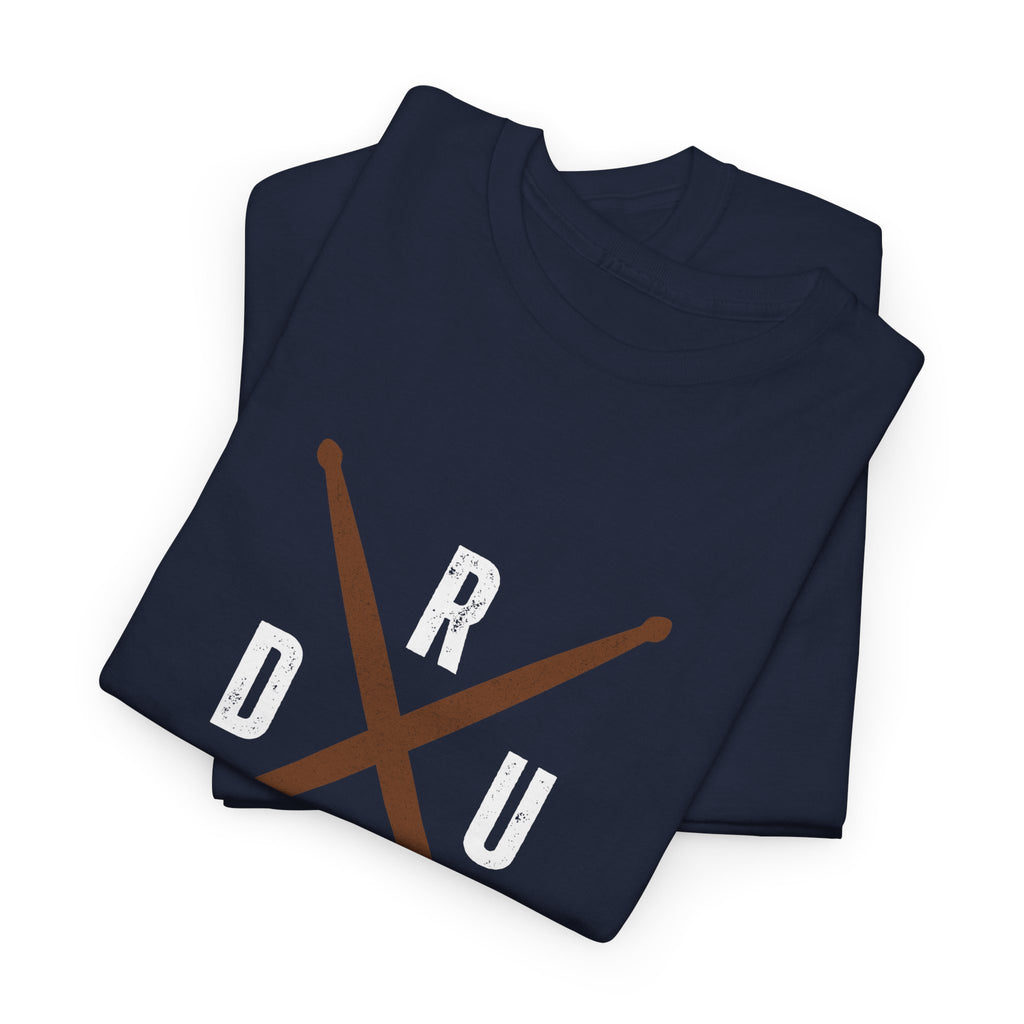 Drumsticks Crossed T-Shirt - Drummer Graphic Tee Drum Musician Shirt