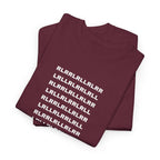 Paradiddle Rudiment T-Shirt - Minimal Drummer Graphic Tee Drum Pattern Shirt