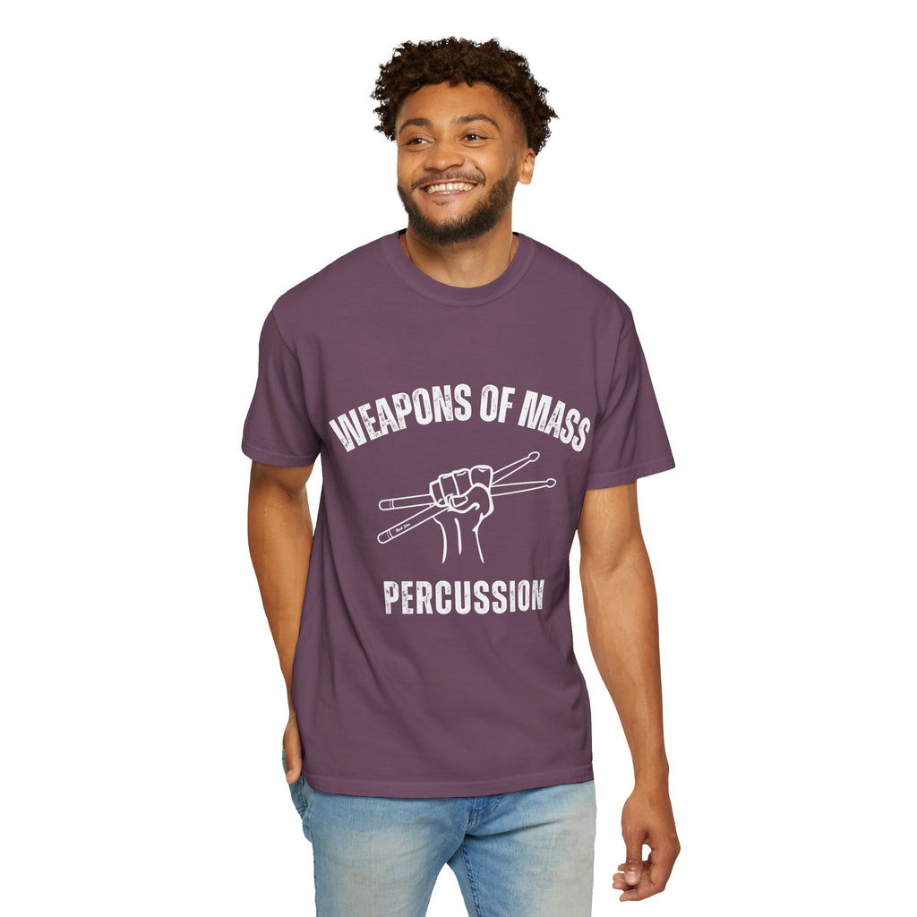 Weapons of Mass Percussion - Graphic Drummer Tee