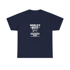 World's Best Drummer Dad T-Shirt - Drumming Gift for Dad