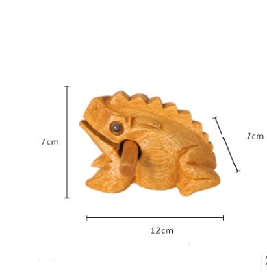 Frog Guiro Rasp – Wooden Croak Sound Rasp