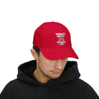 World's Best Drummer Dad Hat - Drumming Gift for Dad, Drummer Father's Day Cap