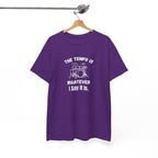 The Tempo Is Whatever I Say It Is T-Shirt - Funny Drummer Graphic Tee Music Shirt