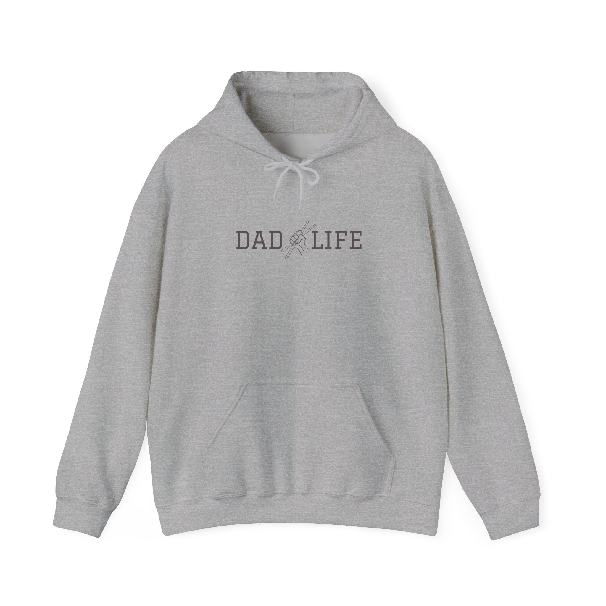 Dad Life Drummer Hoodie – Drumming Dad Sweatshirt