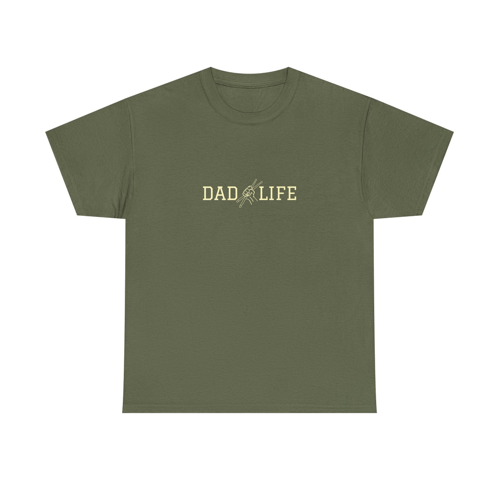 Dad Life Drummer T-Shirt – Drumming Dad Shirt