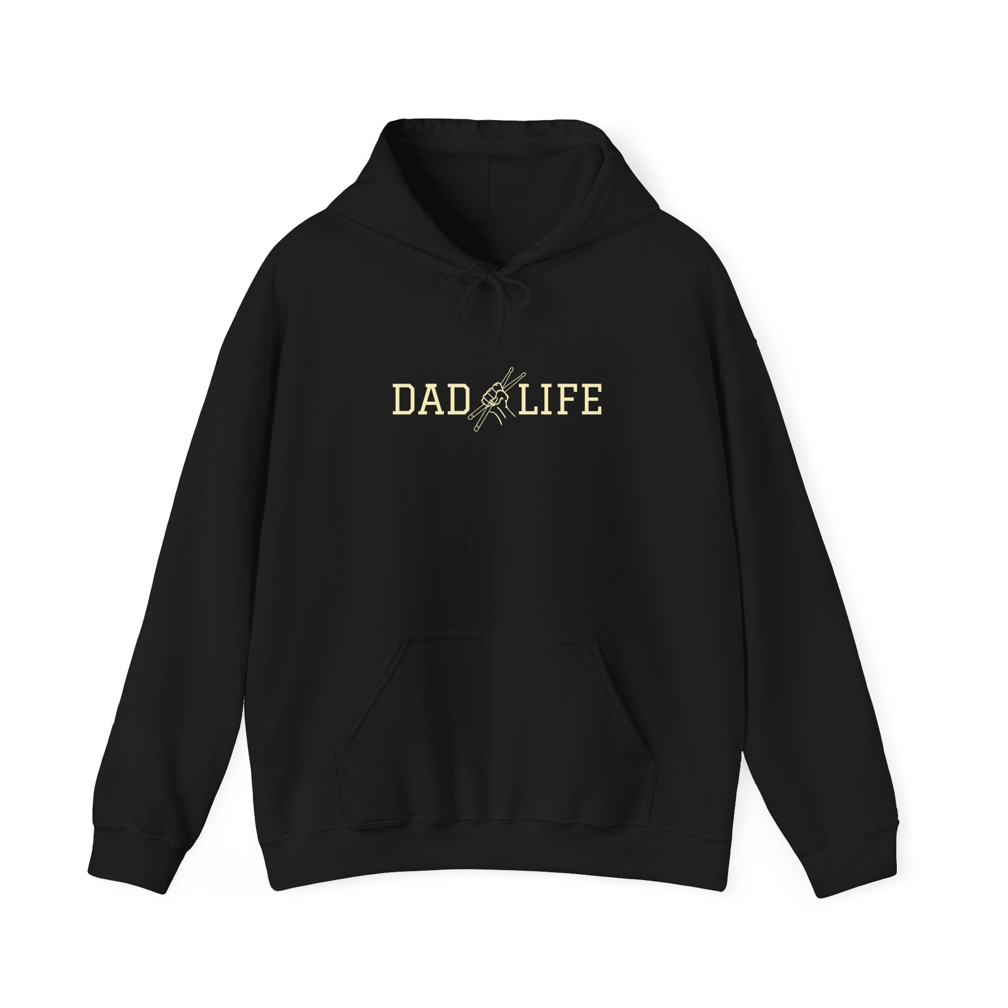 Dad Life Drummer Hoodie – Drumming Dad Sweatshirt