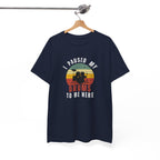 I Paused My Drums to Be Here T-Shirt - Retro Drum Kit Graphic Tee for Drummers