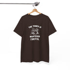 The Tempo Is Whatever I Say It Is T-Shirt - Funny Drummer Graphic Tee Music Shirt