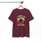 I Paused My Drums to Be Here T-Shirt - Retro Drum Kit Graphic Tee for Drummers