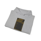 Drummer Nutritional Facts Hoodie – Drummer Gift Sweatshirt