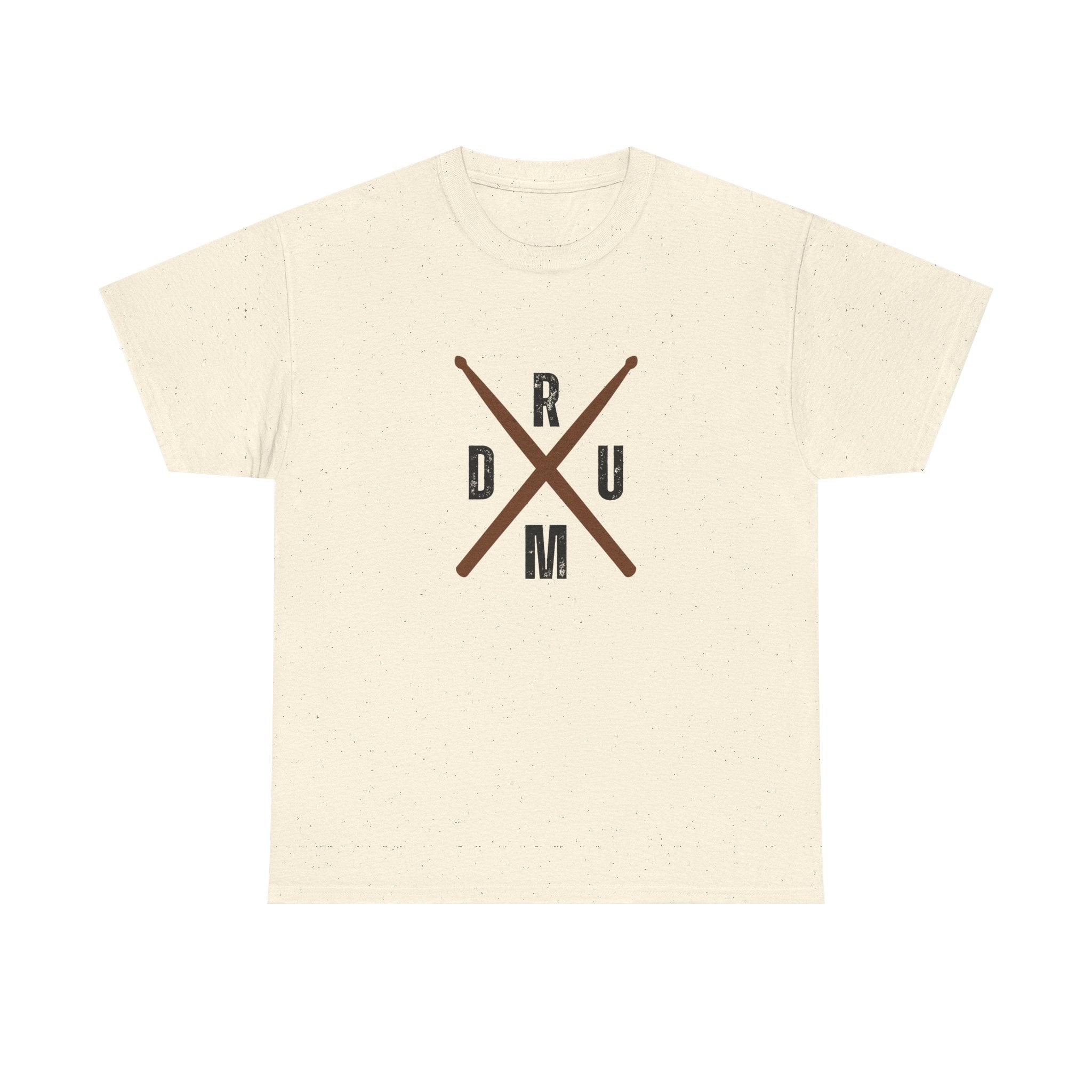 Drumsticks Crossed T-Shirt - Drummer Graphic Tee Drum Musician Shirt