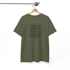 Paradiddle Rudiment T-Shirt - Minimal Drummer Graphic Tee Drum Pattern Shirt