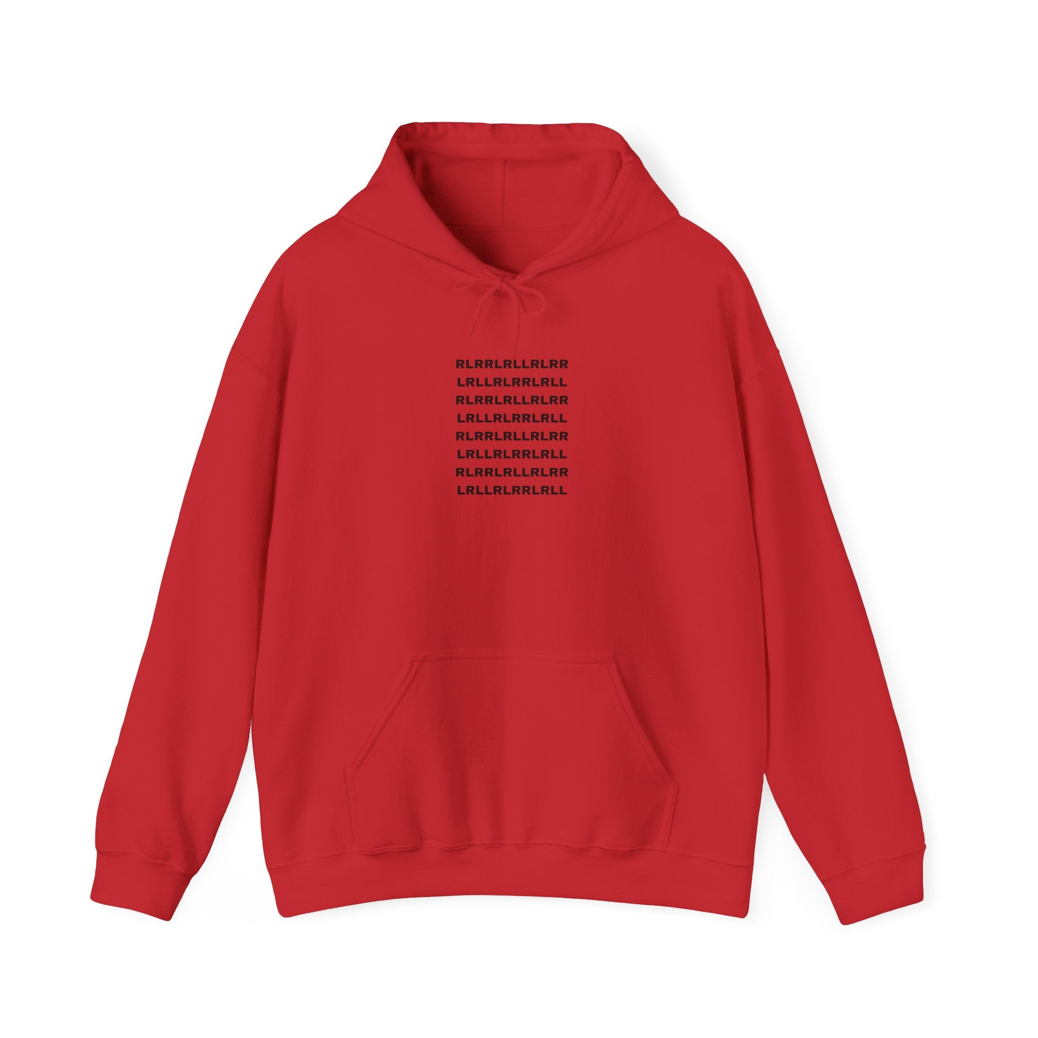 Paradiddle Rudiment Hoodie - Minimal Drummer Sweatshirt Drum Pattern Pullover