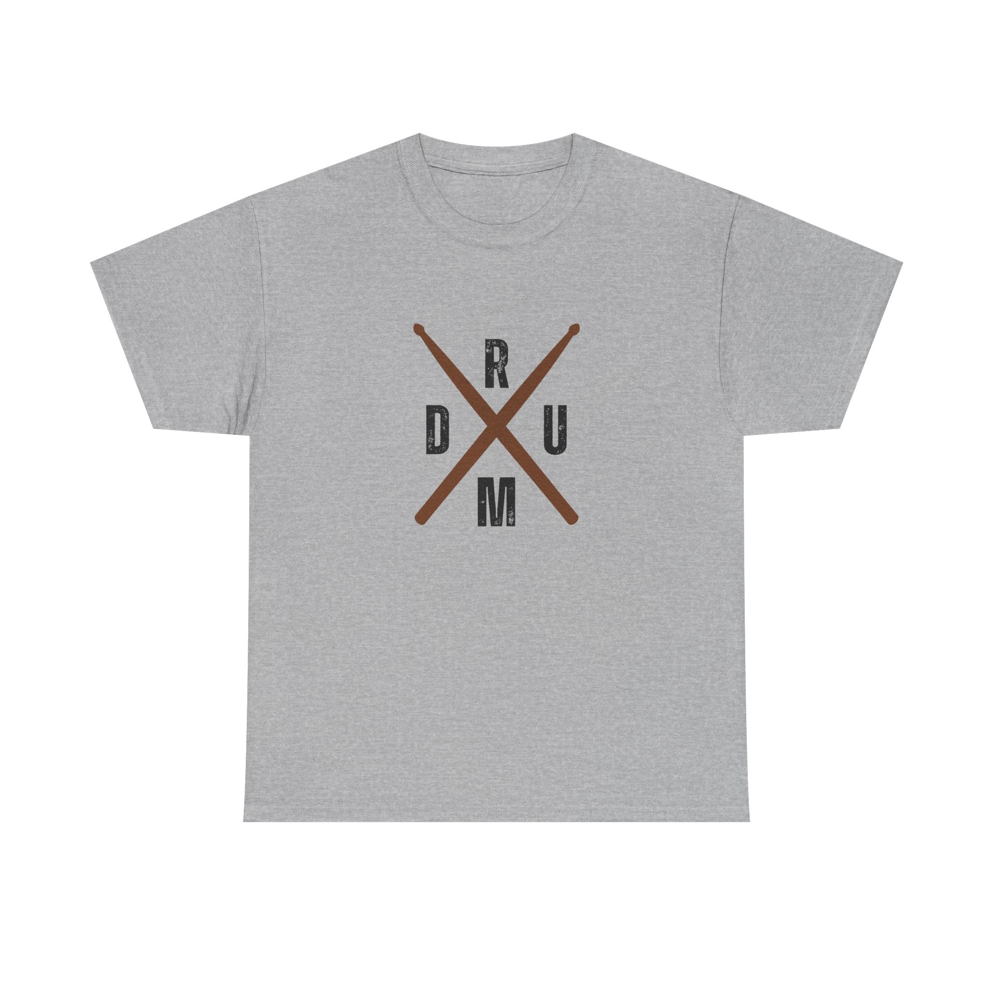 Drumsticks Crossed T-Shirt - Drummer Graphic Tee Drum Musician Shirt