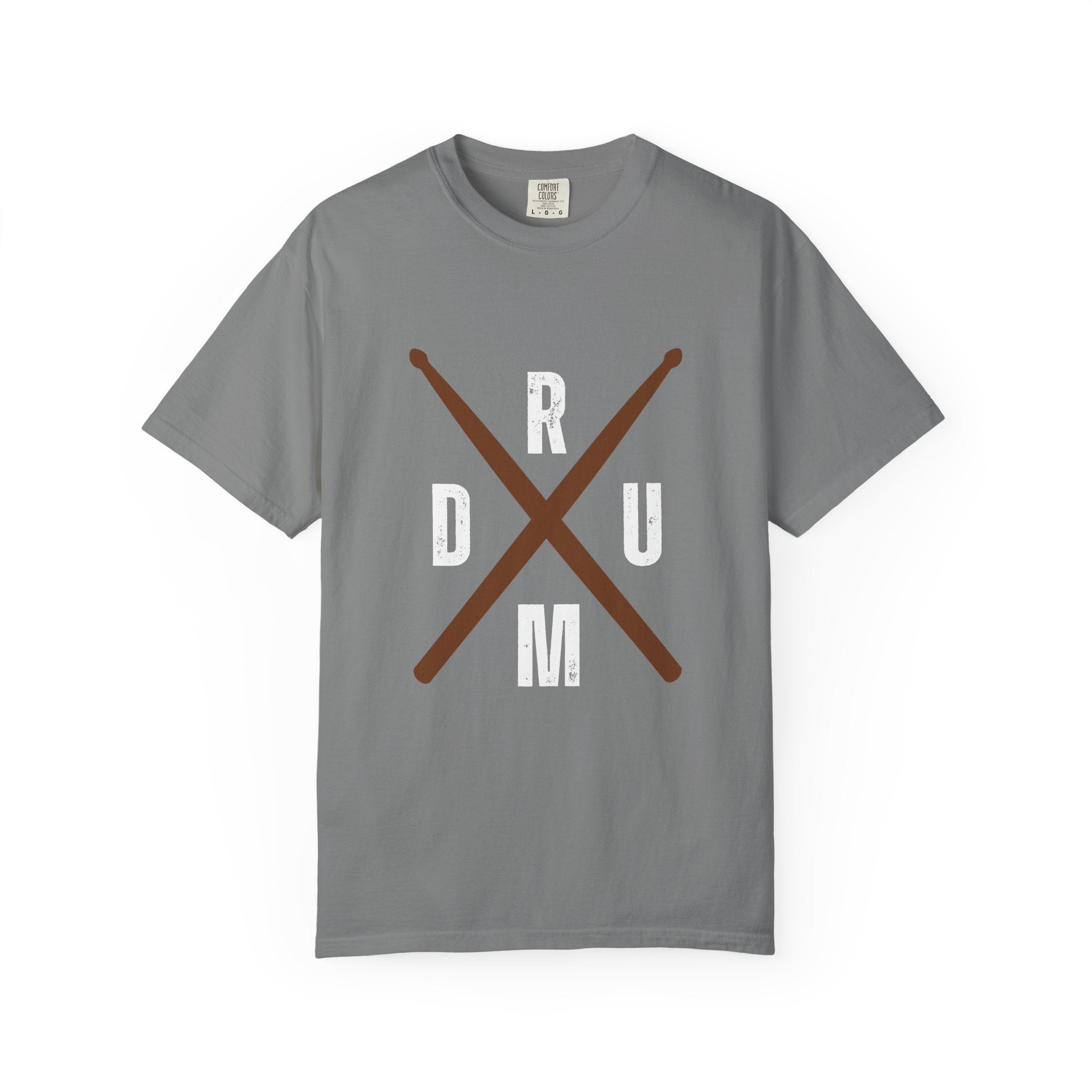 Drumstick Cross T-Shirt - Drummer Graphic Tee
