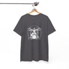 Drummer Vitruvian T-shirt - Drum Kit Graphic Tee Musician Shirt