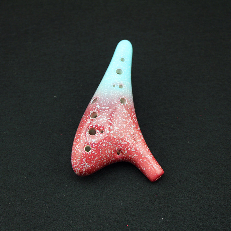 Ceramic Ocarina - 12 Holes Smooth Ethereal Melodies