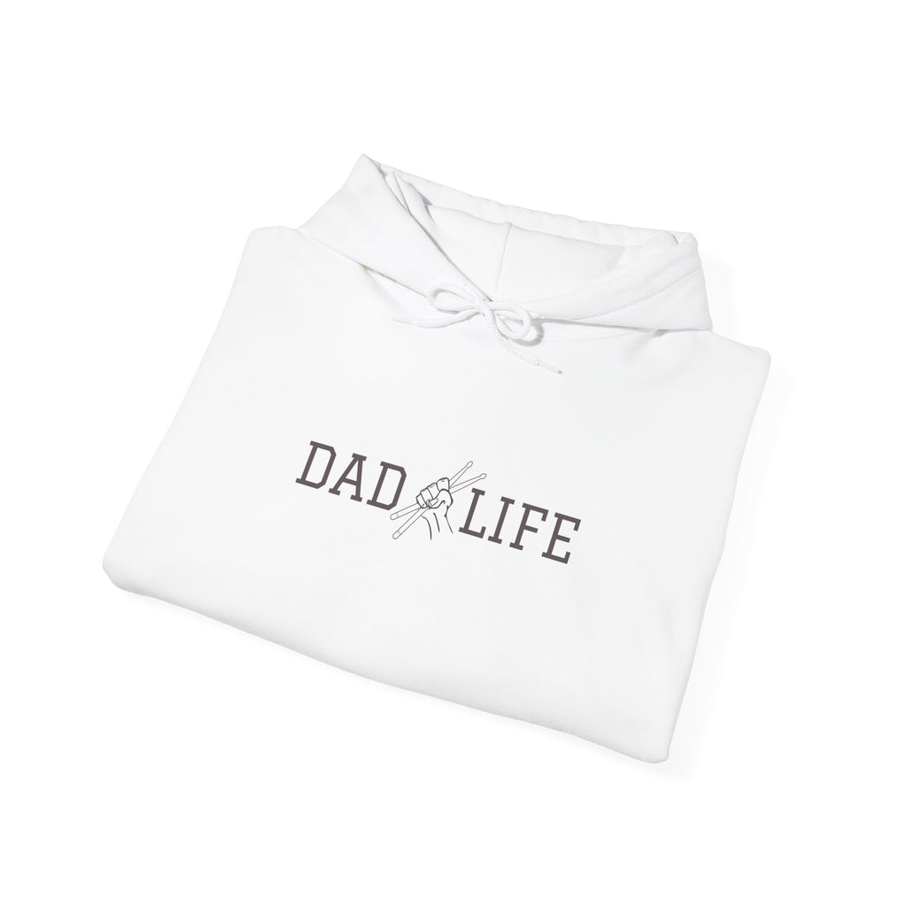 Dad Life Drummer Hoodie – Drumming Dad Sweatshirt