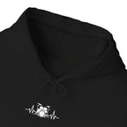 Drummer Heartbeat Lifeline Hoodie - Drummer’s Life Line Sweatshirt