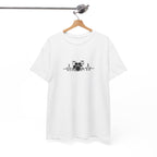 Drummer Heartbeat Lifeline T-Shirt - Drum Kit Graphic Tee Music Shirt