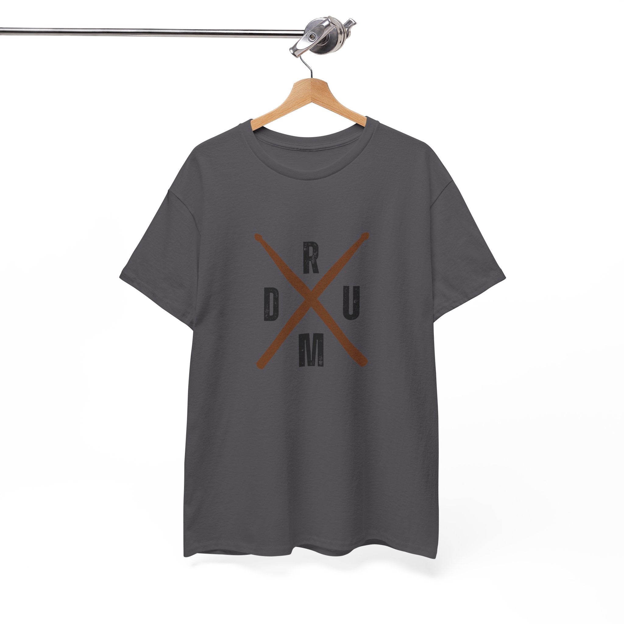 Drumsticks Crossed T-Shirt - Drummer Graphic Tee Drum Musician Shirt