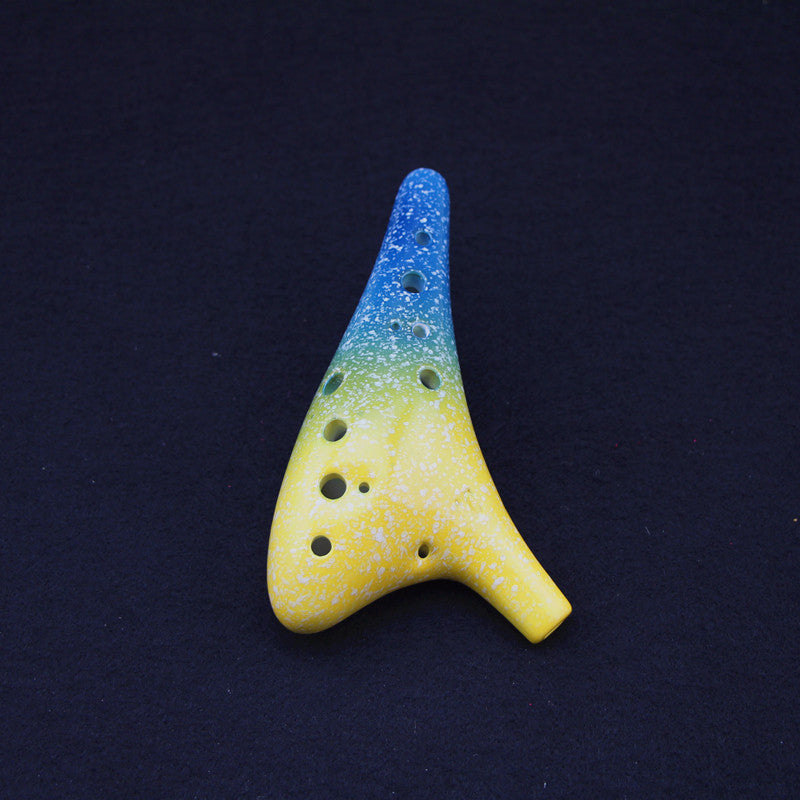 Ceramic Ocarina - 12 Holes Smooth Ethereal Melodies