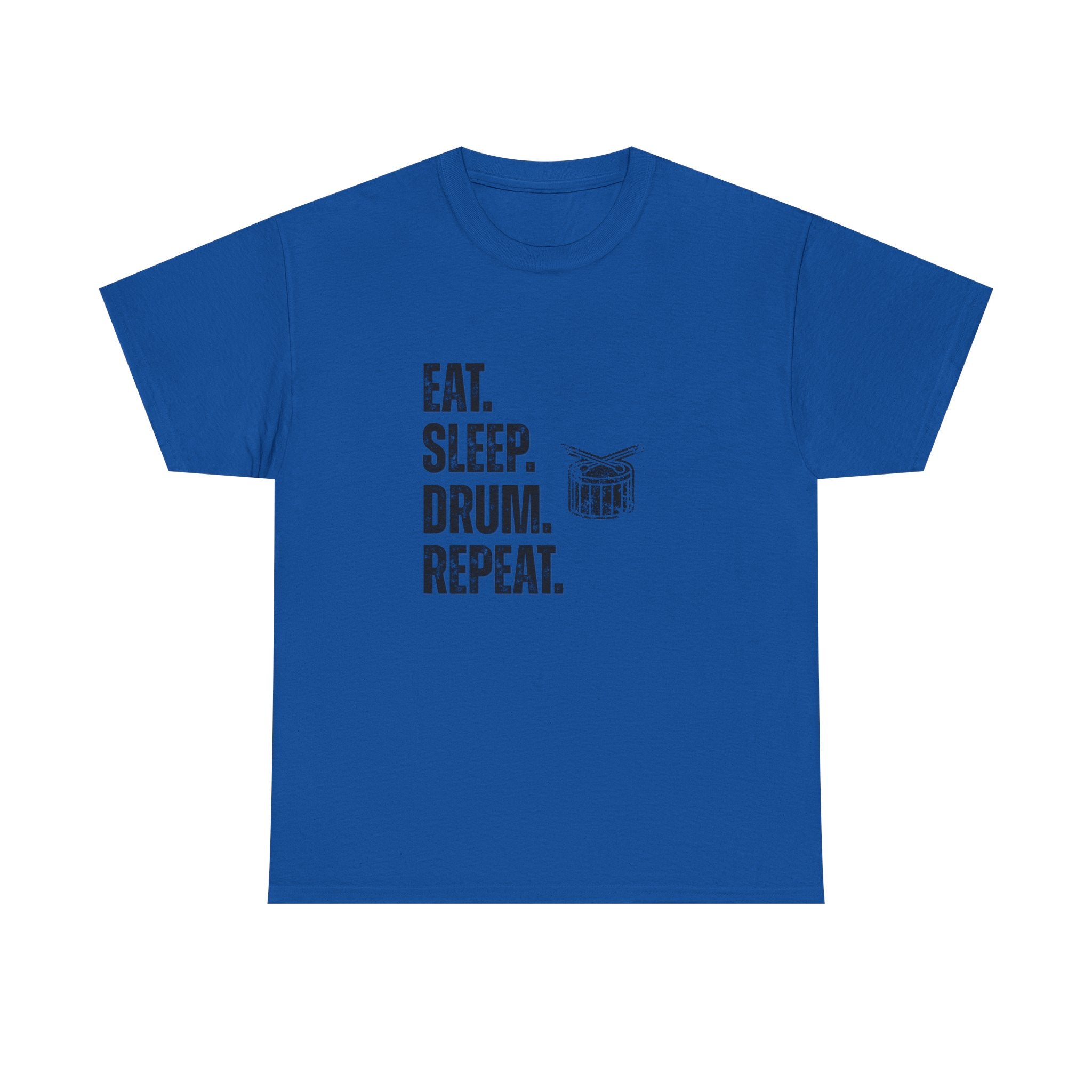 Eat Sleep Drum Repeat T-Shirt - Drummer Graphic Tee
