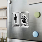 Your Dad My Dad Drummer Sticker – Drummer Dad Sticker