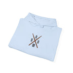 Drumsticks Crossed Hoodie - Drummer Sweatshirt Drum Musician Pullover