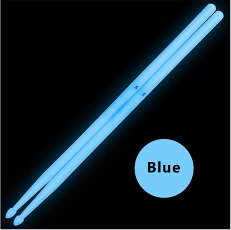 Glow in the Dark Drum Sticks – Fluorescent Luminous Drumsticks for Drummers