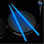Glow in the Dark Drum Sticks – Fluorescent Luminous Drumsticks for Drummers
