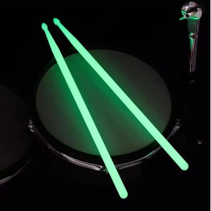 Glow in the Dark Drum Sticks – Fluorescent Luminous Drumsticks for Drummers