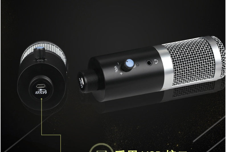 USB Condenser Microphone – Studio Quality for Vocals & Instruments