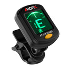 Clip-On Digital Tuner – Guitar, Ukulele, Bass, Violin