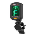 Clip-On Digital Tuner – Guitar, Ukulele, Bass, Violin