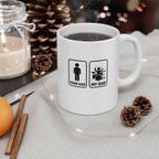 Your Dad My Dad Drummer Mug – Drummer Dad Coffee Mug