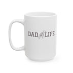 Dad Life Drummer Mug – Drumming Dad Coffee Mug Gift