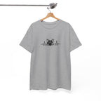 Drummer Heartbeat Lifeline T-Shirt - Drum Kit Graphic Tee Music Shirt