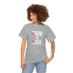 Drum and Bass T-Shirt - Funny Drummer Graphic Tee Rum & Ass Music Shirt