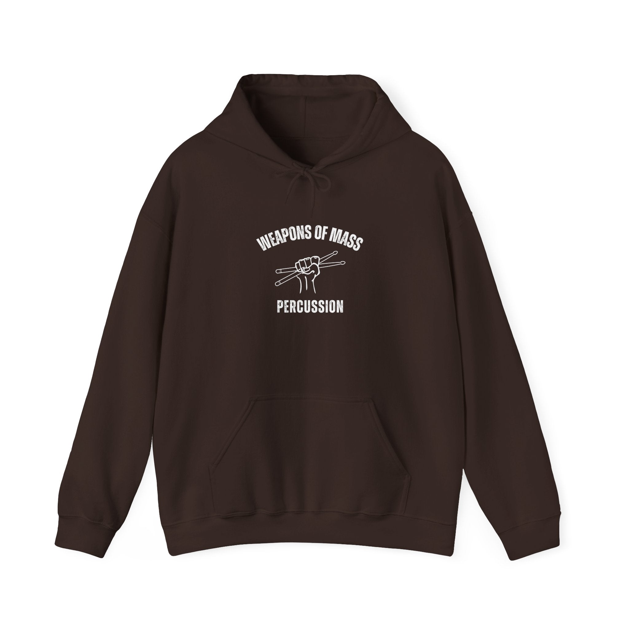 Weapons of Mass Percussion Hoodie - Drummer Sweatshirt Music Rhythm Pullover