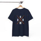 Drumsticks Crossed T-Shirt - Drummer Graphic Tee Drum Musician Shirt